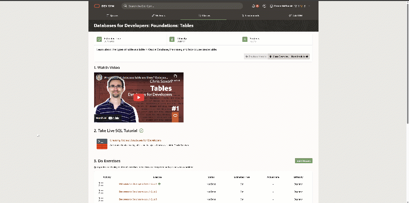 DEVGYM_LIVESQL