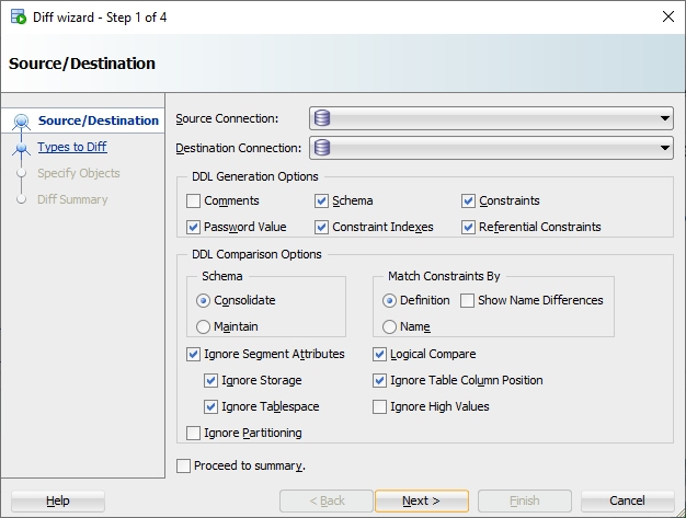 SQLDEV_DB_DIFF