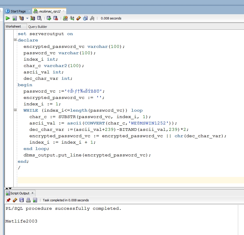 SQLDEV_DECRYPT